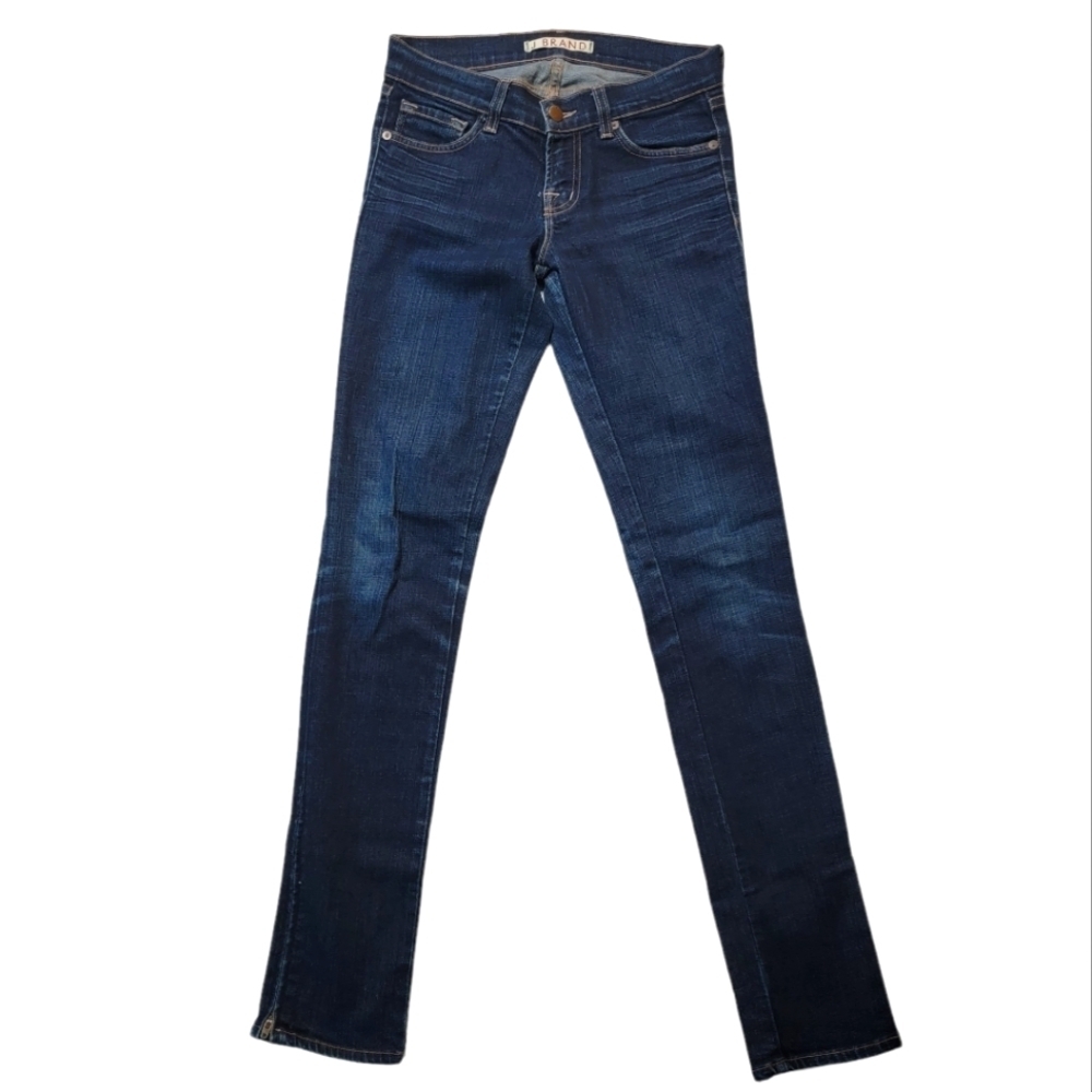 J Brand The Deal Ink Low-rise Jeans Size 25 Blue